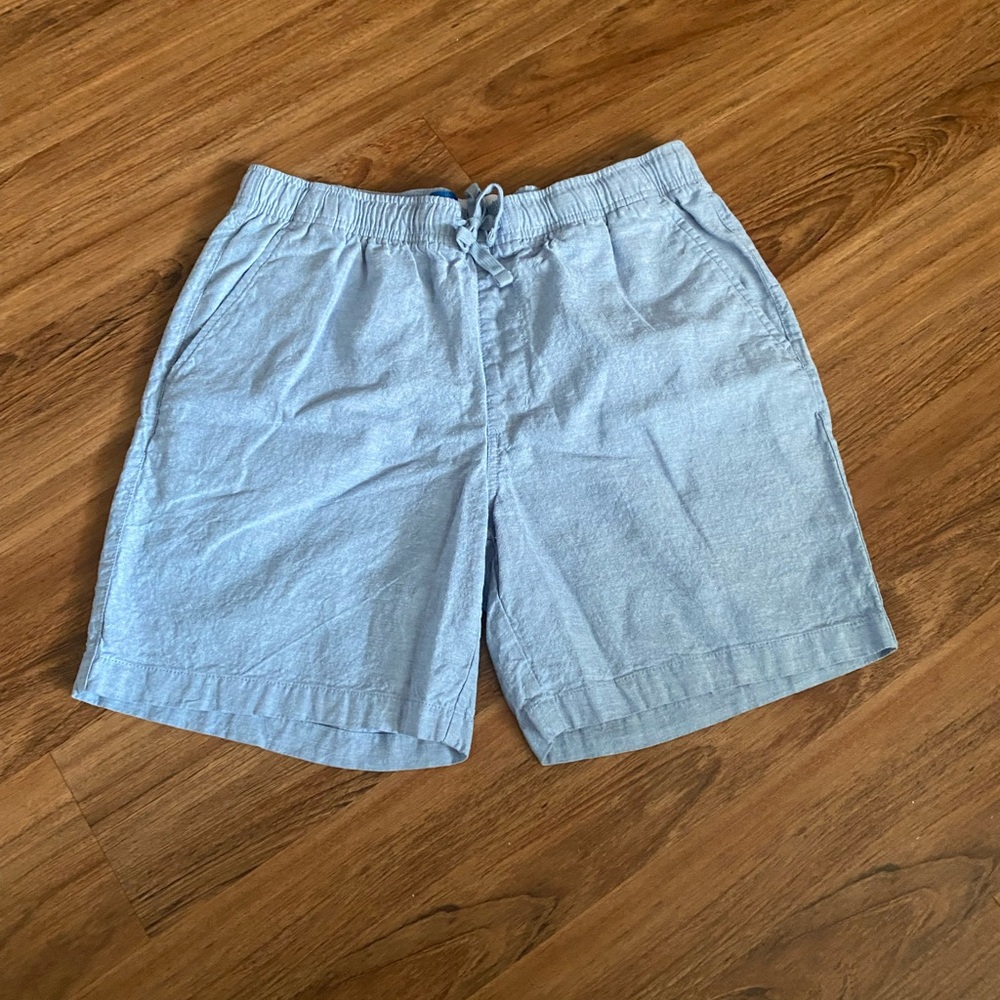 Men's Linen Blend Jogger Shorts